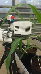 Gas exchange measurement ; Image: Chair of Plant Breeding