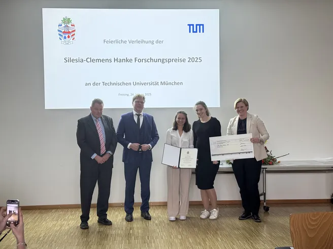 Franka Nöth - Silesia-Clemens Hanke Master of Science Preis 2025