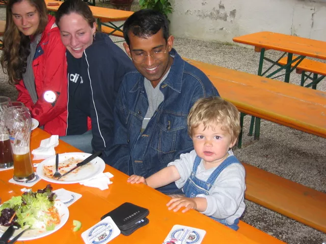 Every trip in Bavaria ends in a Biergarten.. 